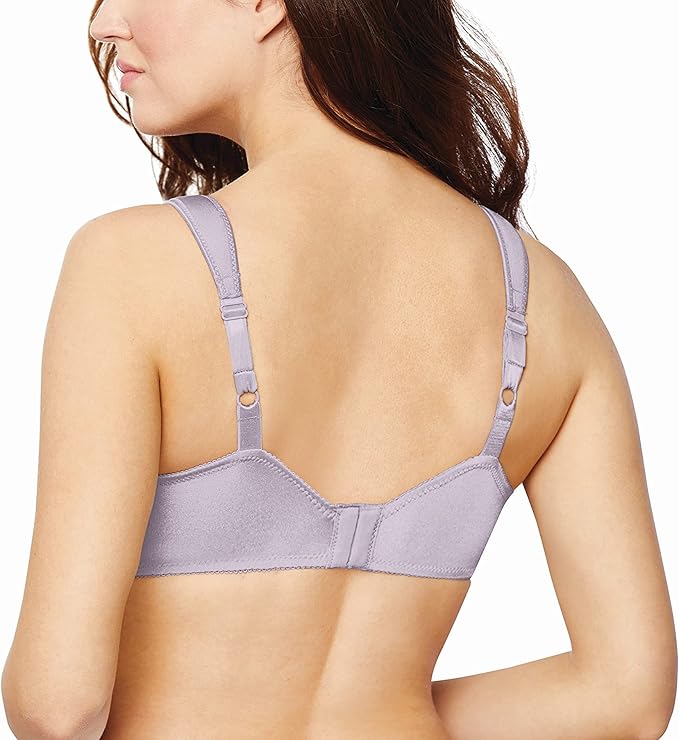 Bali Live It Up Seamless Underwire Shapewear Bra  Amethyst Quartz Size 38D