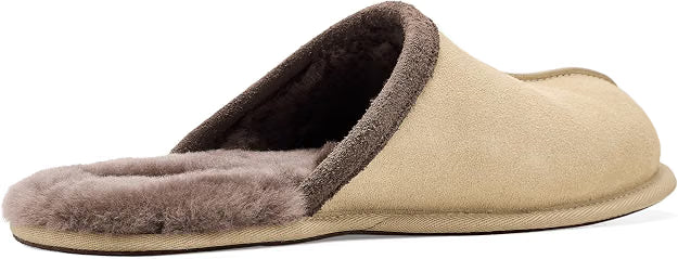 UGG Men's Scuff Slippers  Beige Size 9