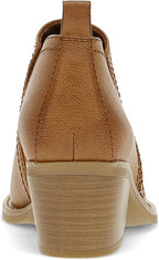 Baretraps Women's Lidian Ankle Booties  Walnut Size 8.5