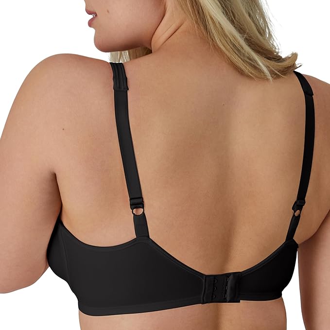 Bali Passion for Comfort Minimizer Underwire Bra  Black Size 42DD