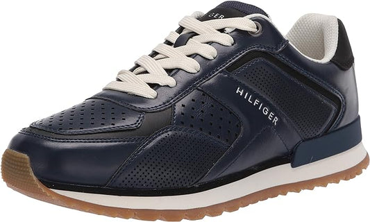 Tommy Hilfiger Men's Alistair Sneaker  Color Dark Blue Size 10M