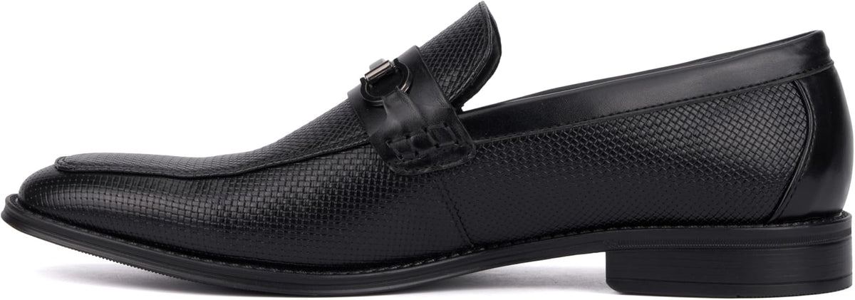 New York & Company Men's Malthe Dress Bit Loafers  Black Size 13
