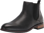 Vance Co. Men's Landon Chelsea Boot  Color Black Size 10M