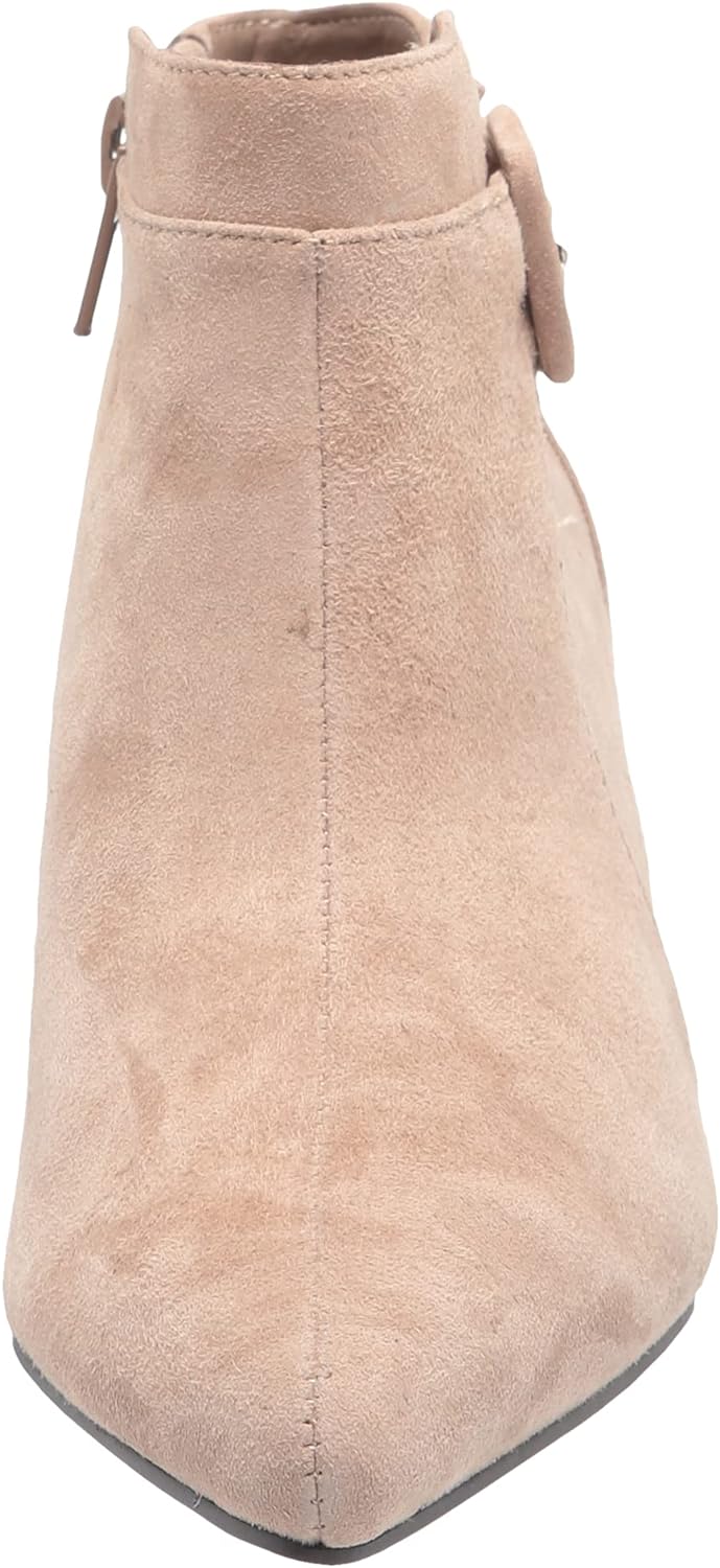 Bella Vita Women's Bindi Dress Fashion Booties  Color Almond Kid Suede Leather Size 9W