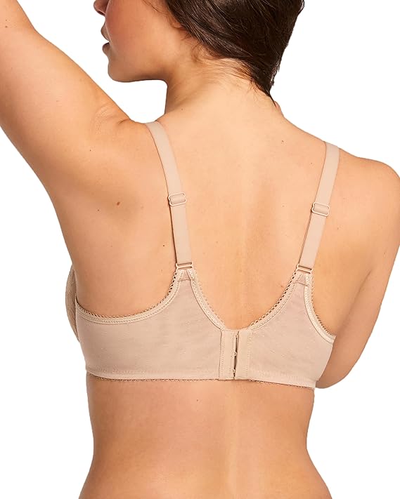 Wacoal Retro Chic Full Figure Contour Bra  Toast Size 34DD