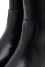 Journee Collection Women's Renna Chelsea Boots   Black Smooth Size 7.5