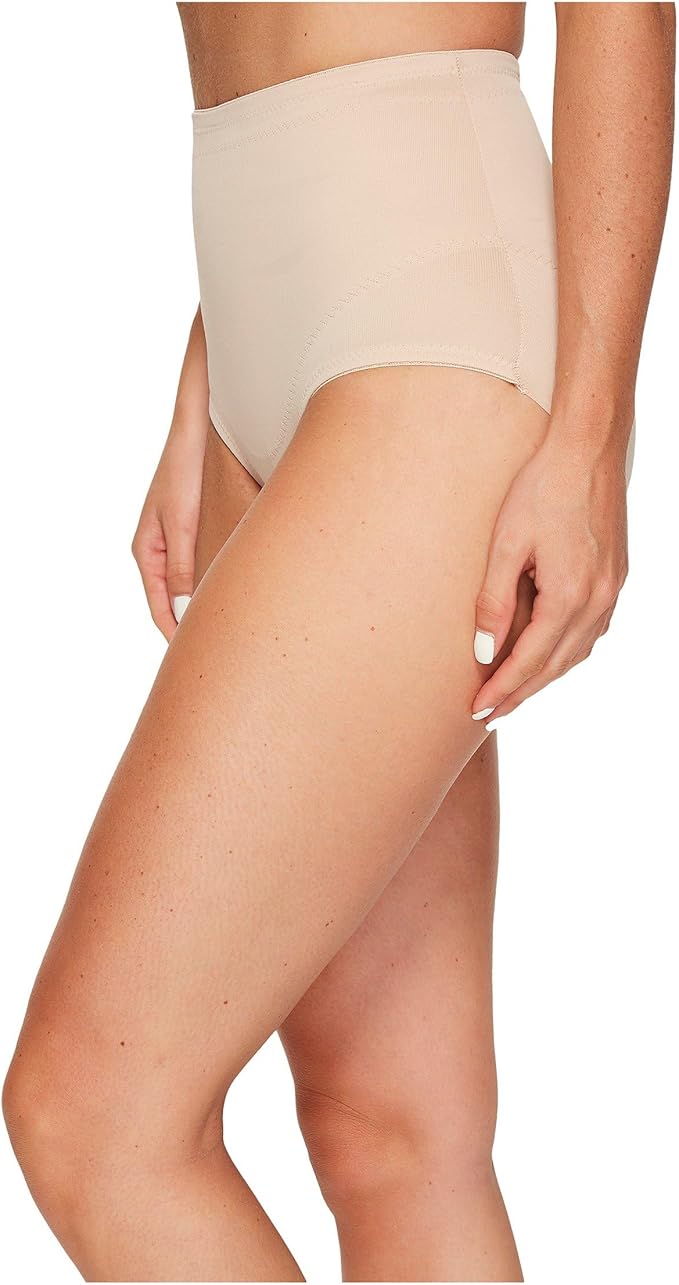 Miraclesuit Shapewear Flexible Fit Firm Control Waistline Brief Underwear  Warm Beige Size XL