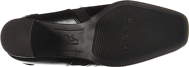 LifeStride Women's Shannon Mid-Heel Shooties Loafer  Color Black Size 8.5M