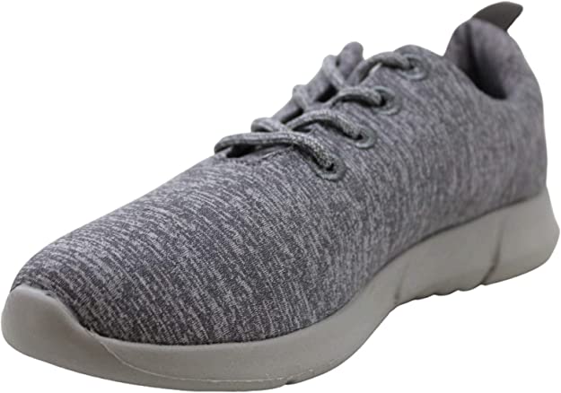 Sugar Gabber Fabric Low-Top Lace-Up Sneakers  Color Gray Size 7M