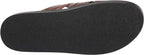 Stacy Adams Men's Mondo Cross Strap Slide Sandals  Color Cognac Size 8M