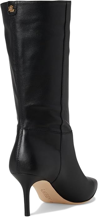 Lauren Ralph Lauren Women's Leanna Dress Boots  Black Size 9