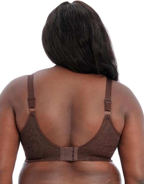 Goddess Yvette Seamless Banded Full Coverage Underwired Bra  Chocolate Size 42H