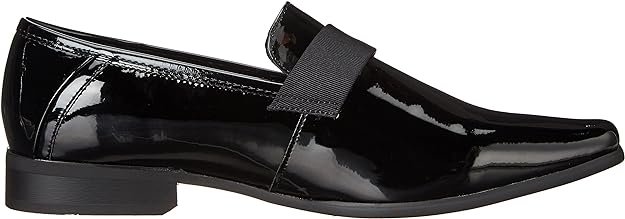 Calvin Klein Men's Bernard Loafer  Color Black Patent Size 13M