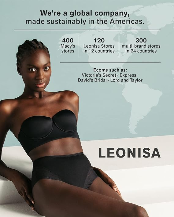 Leonisa Mid-Rise Moderate Compression Classic Underwear  Light Beige Size M
