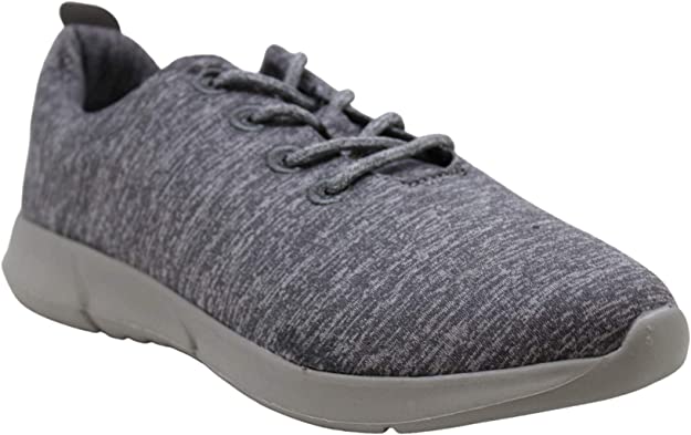 Sugar Gabber Fabric Low-Top Lace-Up Sneakers  Color Gray Size 7M