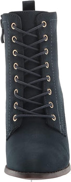 Journee Collection Women's Baylor Ankle Booties  Color Blue Size 8.5M