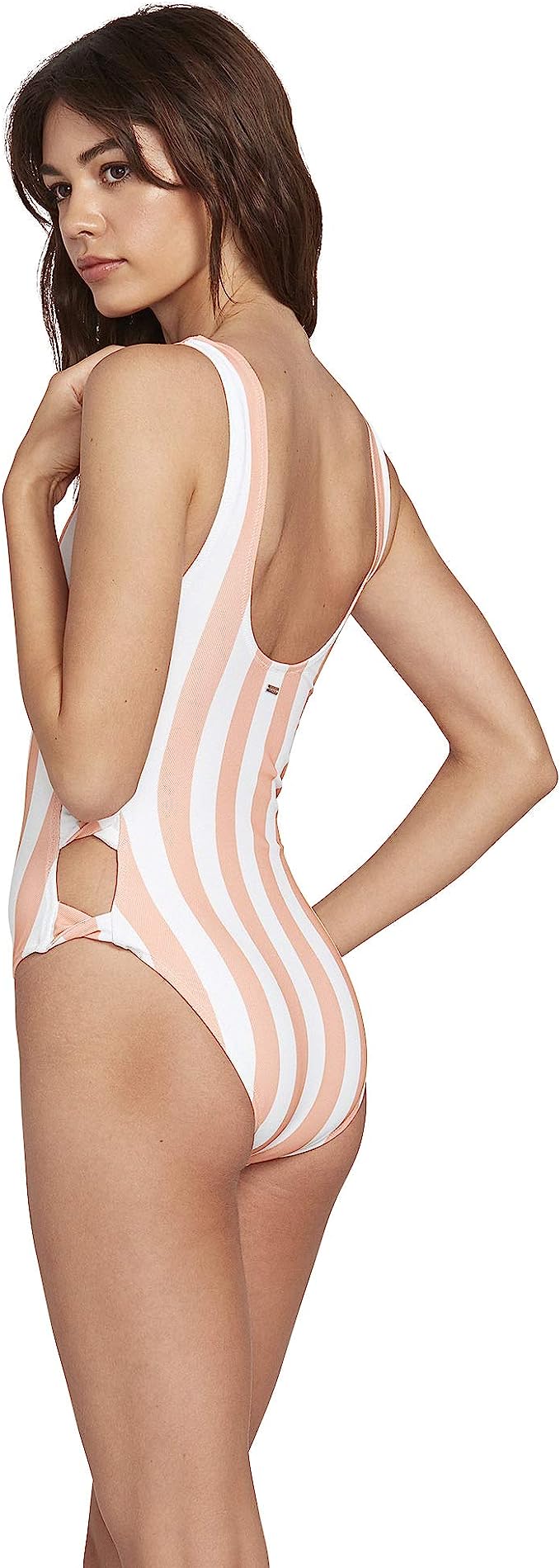 Volcom Women's Coco One Piece Swimsuit  Color Guava Size L