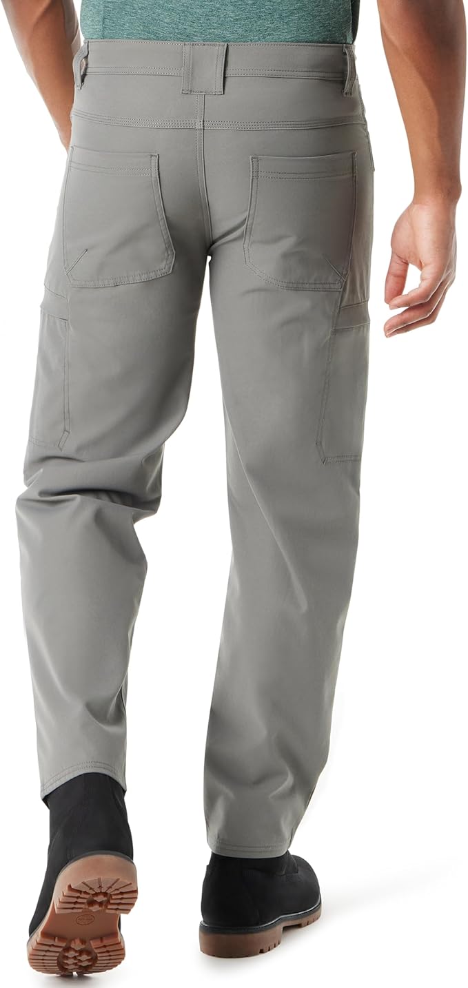 BASS OUTDOOR Men's Essential Tech Cargo Pants  Castor Gray Size 34