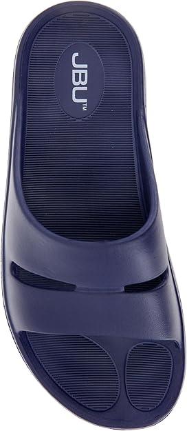 JBU Women's Dover Recovery Slide Sandal  Navy Size 9
