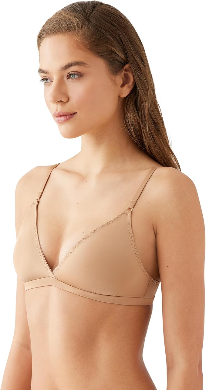 b.tempt'd Women's Spotlight Triangle Bralette  Chai Size L