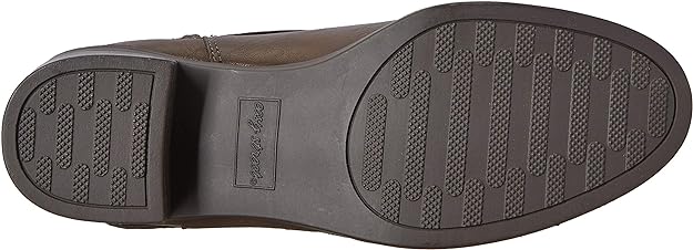 Easy Street Women's Jewel Wide-Calf Riding Boots  Brown Size 8