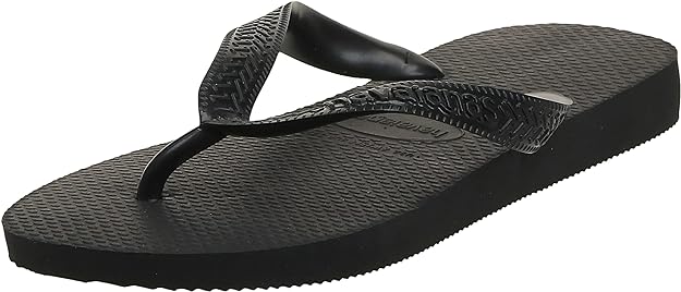 Havaianas Women's Core Top Flip Flop  Black Size 9/10