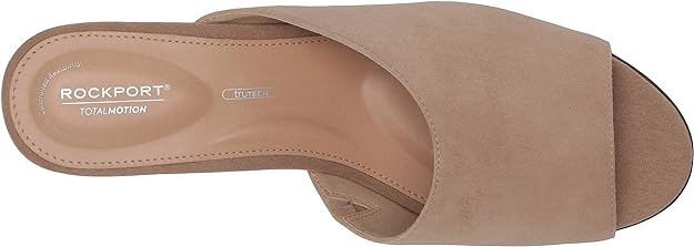 Rockport Women's Slide Wedge Sandal  Color Nougat Size 8.5M