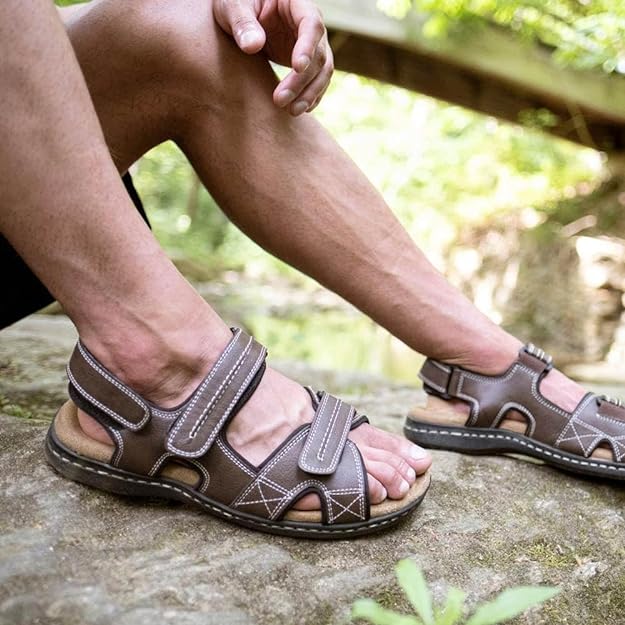Dockers Men's Newpage Sandals  Briar Size 9W