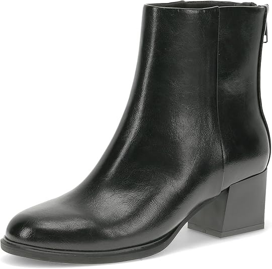 Baretraps Women's Bessie Block Heel Booties  Black Size 9.5