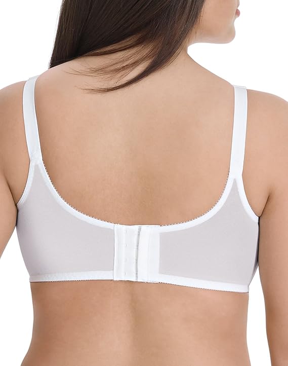 Bali Flower Full-Coverage Smoothing Underwire Bra  Light Beige Nude Size 36DDD