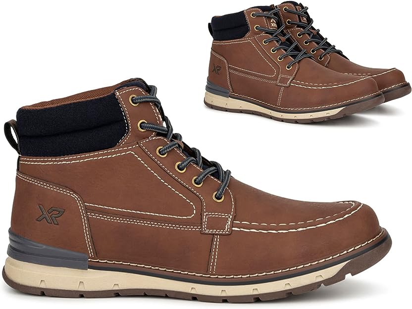 XRAY Footwear Mens Icehouse Work Boots  Color Tan Size 8.5M