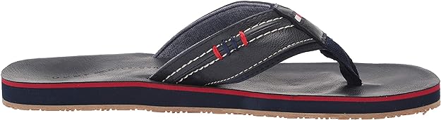 Tommy Hilfiger Men's Destino Flip-Flop Sandals   Color Navy Size 9