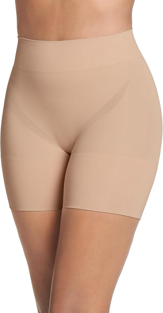 Jockey Slimmers Breathe Mid-Rise Shapewear Shorts  Light Size XL