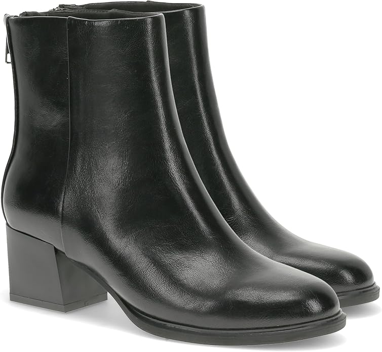 Baretraps Women's Bessie Block Heel Booties  Black Size 9.5