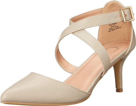 Journee Collection Women's Riva Pumps  Color Gray Size 9M