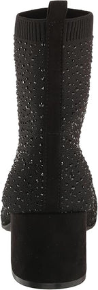 Kenneth Cole Reaction Women's Rida Stretch Jewel Boot  Black Size 6.5