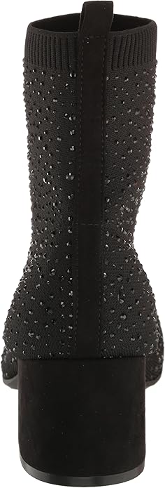Kenneth Cole Reaction Women's Rida Stretch Jewel Boot  Black Size 6.5