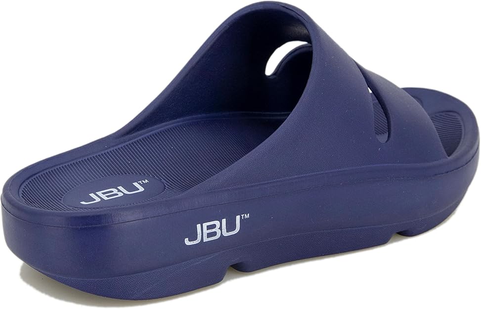 JBU Women's Dover Recovery Slide Sandal  Navy Size 9