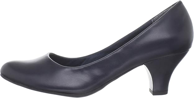 Easy Street Women's Fabulous Round Toe Pumps  New Navy Size 9