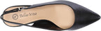 Bella Vita Women's Scarlett Slingback Pumps  Color Black Leather Size 7.5M