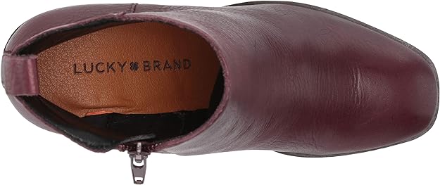 Lucky Brand Women's Worrin Fashion Boot  Color Deep Mahogan Size 7.5M