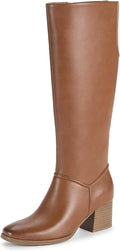 Baretraps Women's Thalia Tall Boots  Walnut Size 7.5