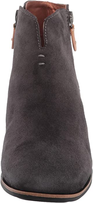 Gentle Souls by Kenneth Cole Women's Cole Ella Wedge Zip  Color Charcoal Size 7M