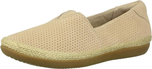Clarks Women's Danelly Sky Loafer  Color Blush Suede Size 7.5M