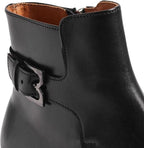 Bruno Magli Men's Angiolini Buckle Boots  Black Size 11.5