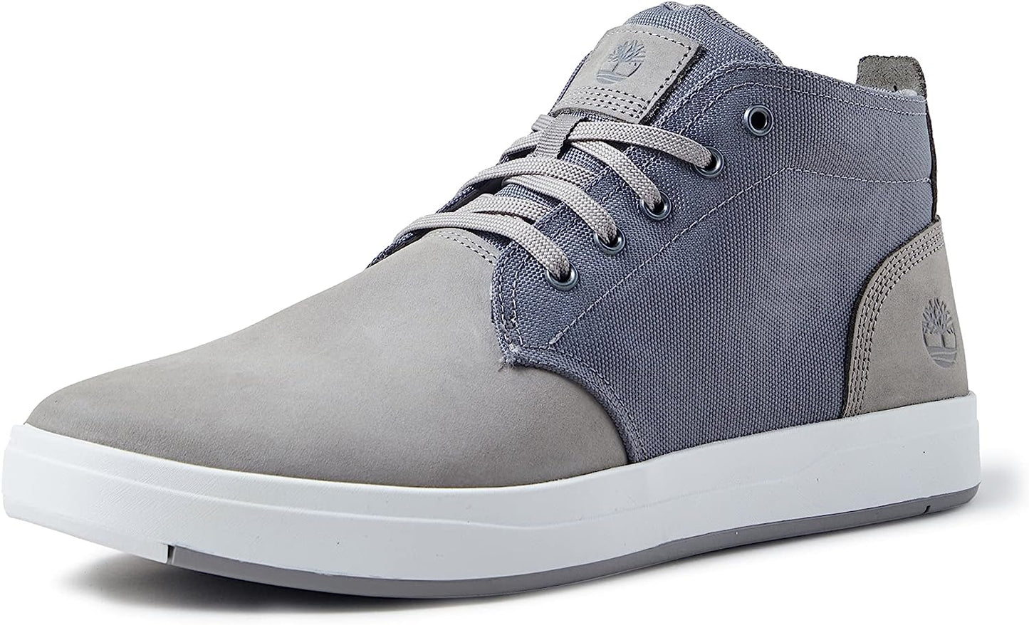 Timberland Mens Davis Chukka Square's Sneakers  Color Gray Nubuck Size 9M