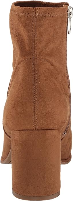 Marc Fisher Women's Dyvine Pointed Ankle Boots  Tan Fabric Size 8