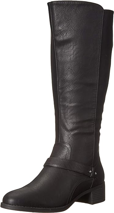 Easy Street Women's Jewel Plus Wide Mid Calf Boot  Color Black Size 7M