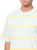 Hugo Boss Men's Oversized-Fit Crewneck T-Shirt  Blue Size XL