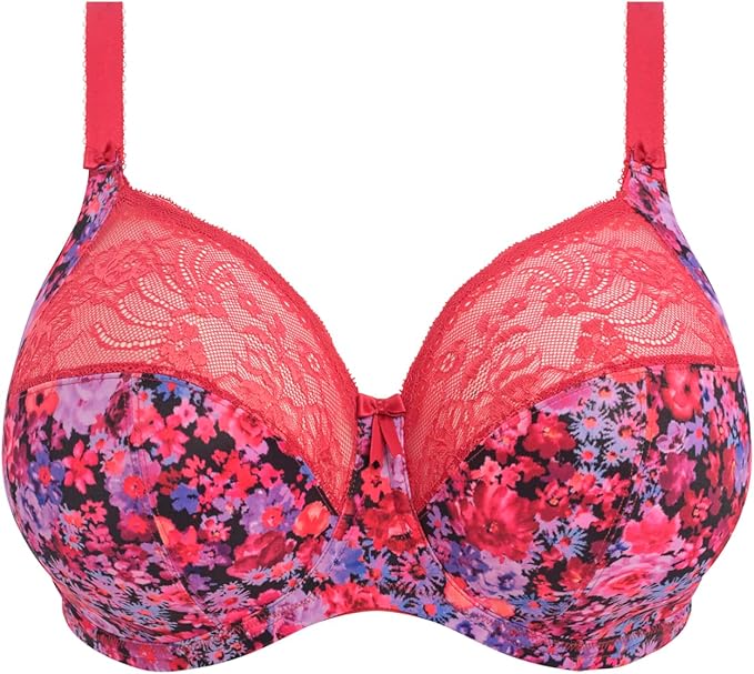 Elomi Women's Plus Size Morgan Banded Bra  Sunset Meadow Size 38H